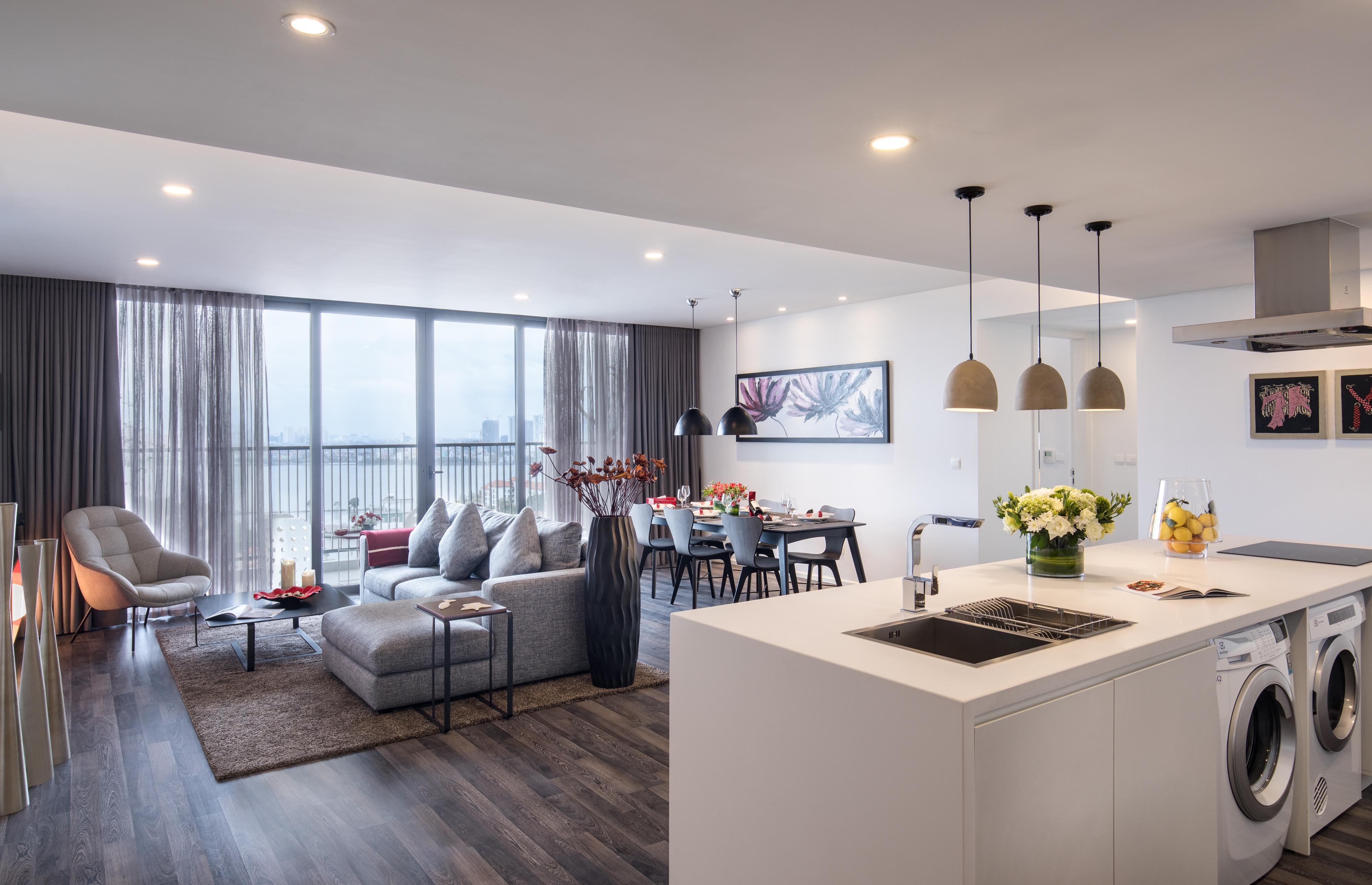 ซัมเมอร์เซ็ต เวสต์ พอยต์ ฮานอย Apartment ภายนอก รูปภาพ